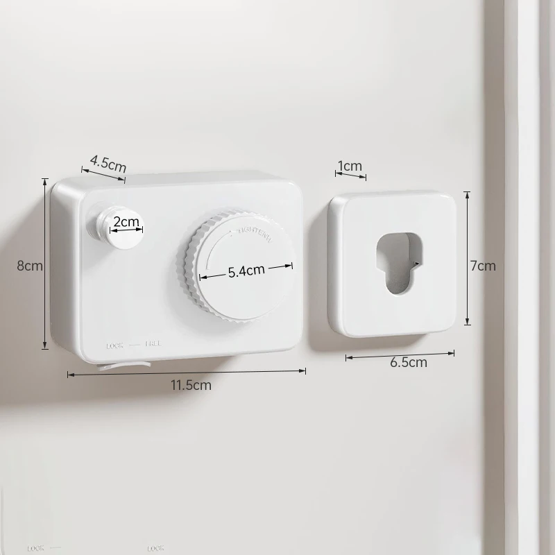 Składana suszarka ścienna z wysuwaną linką 🧺