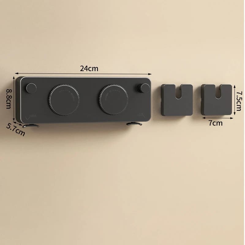 Składana suszarka ścienna z wysuwaną linką 🧺